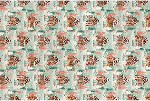 Miniatura 8 de JILLSON & ROBERTS 20 x 30 pulgadas, suministros de envoltura de regalo de Navidad, bosque Endeering, 24 hojas plegadas