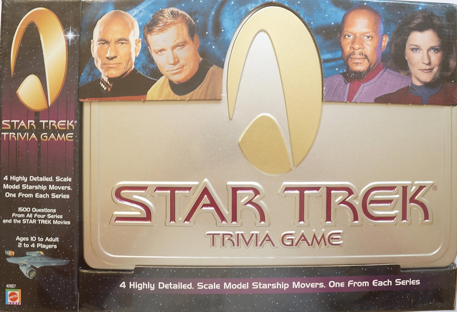 Star Trek Trivia Game in large collectible tin