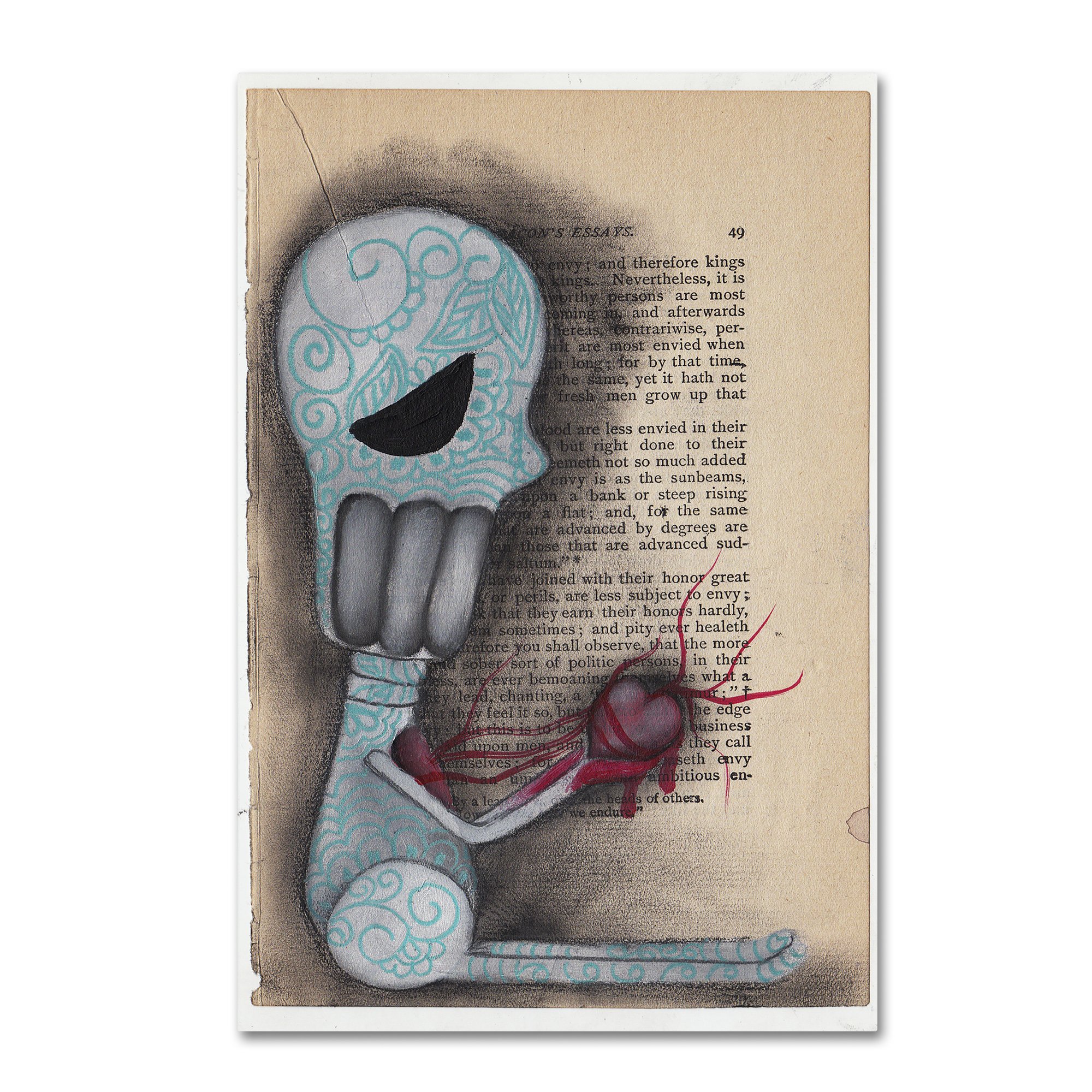 All For You by Abril Andrade, 12x19-Inch Canvas Wall Art