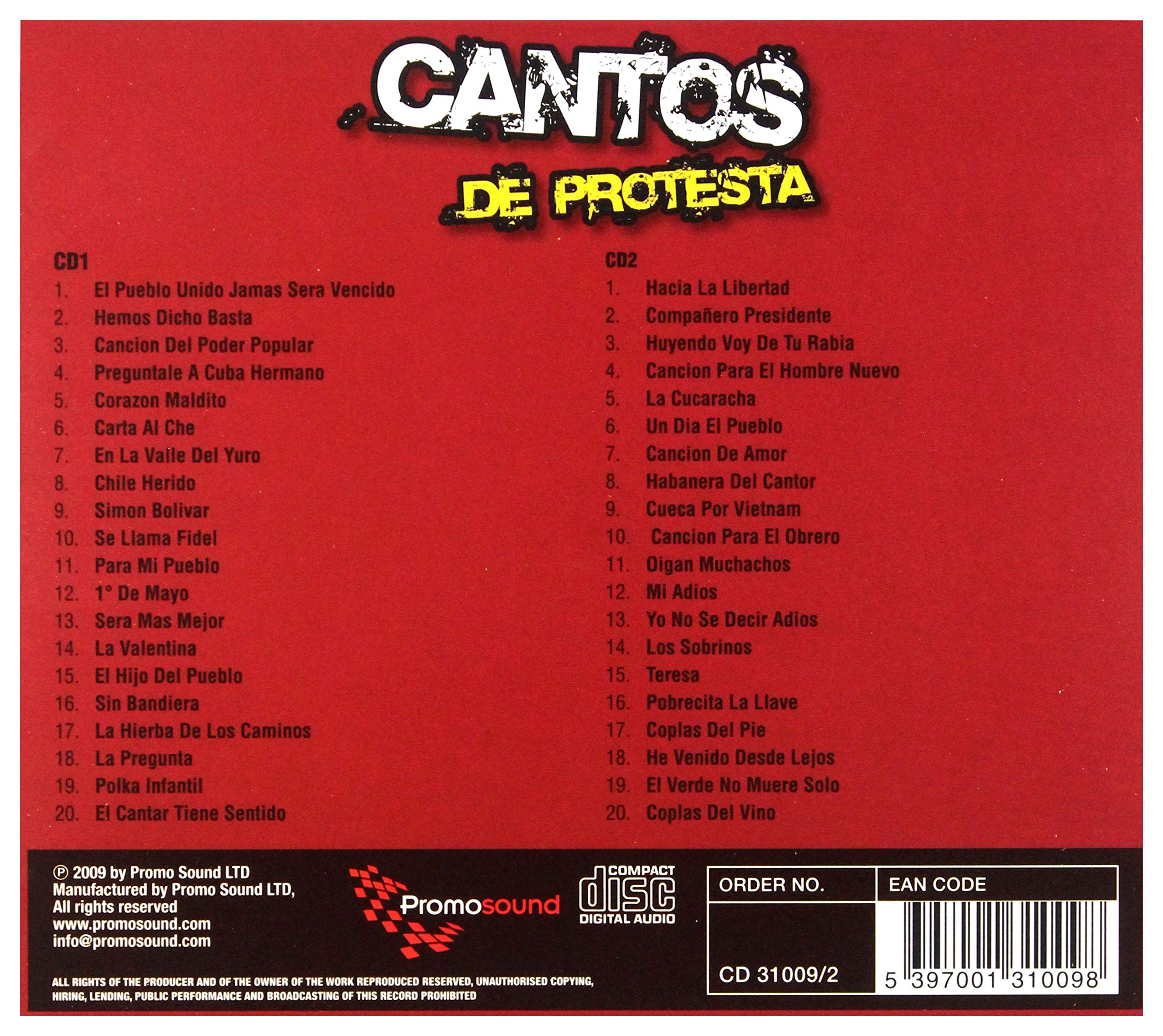 Cantos de Protesta