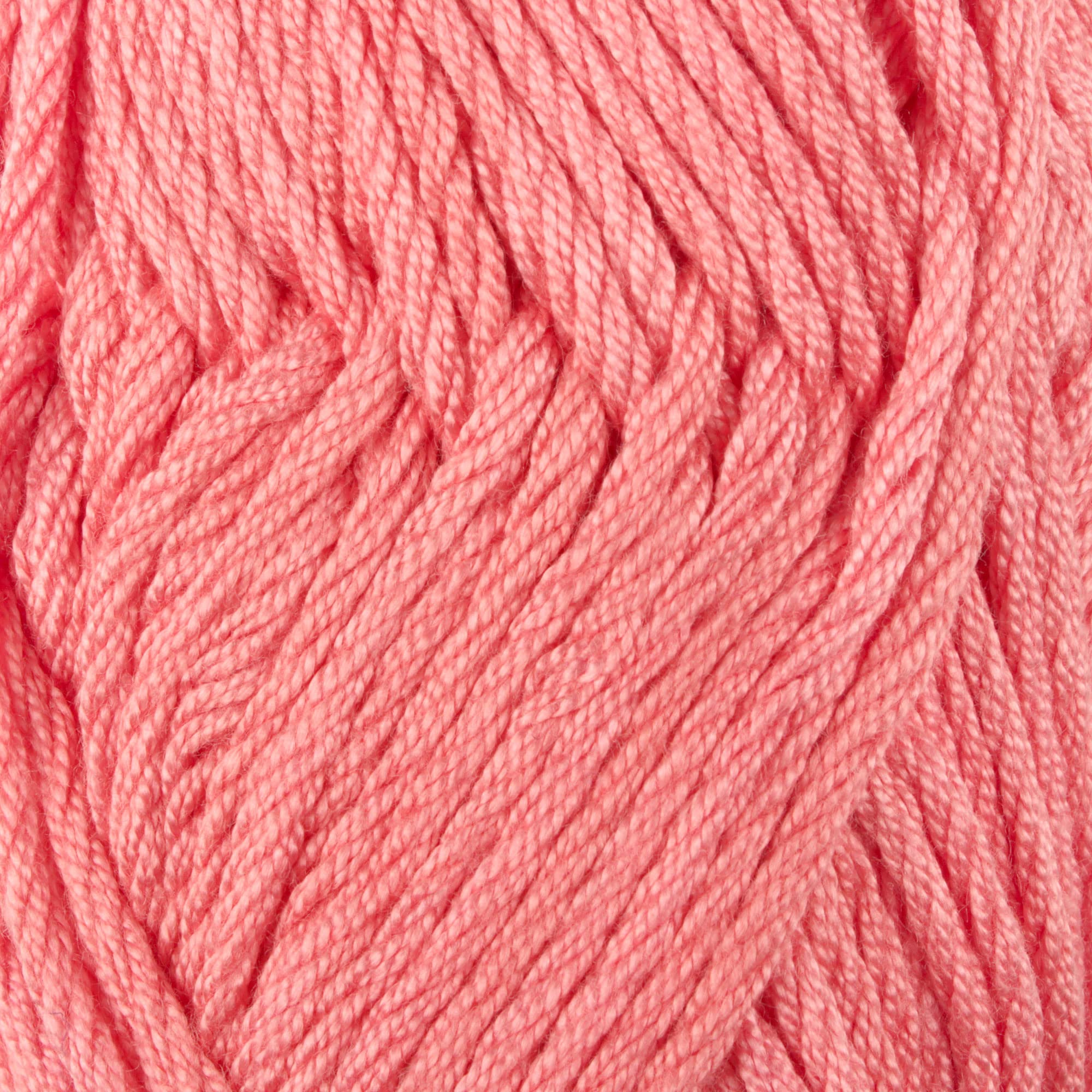 JubileeYarn Delightfully Plump Yarn – Super Chunky Bamboo – 100 g/Matassa – Hot Coral – 4 Matasse