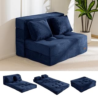 MAXYOYO Convertible Sofa Bed, Fold Out Sofa Couch with Pillow for Adults - Amazon product rated Grade A