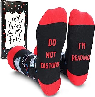 Sponsored Ad - Cavertin Women's Novelty Socks with Gift Box Cat Lover Dog Mom Book Lover Cat Mom Llama Unicorn Sloth Corgi