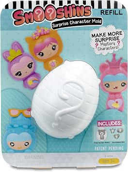 Smooshins Surprise Character Mold Refill Style 2 Doll