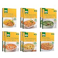 Vista 13 de Ashoka Meals 1932, kit de comida para calentar y comer, favoritos de los clientes, certificado Kosher, paquete variado a base de plantas, comida