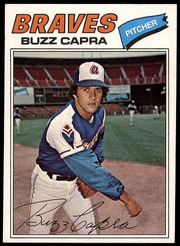 1977 Topps #432 Buzz Capra Atlanta Braves (Baseball Card) NM Braves