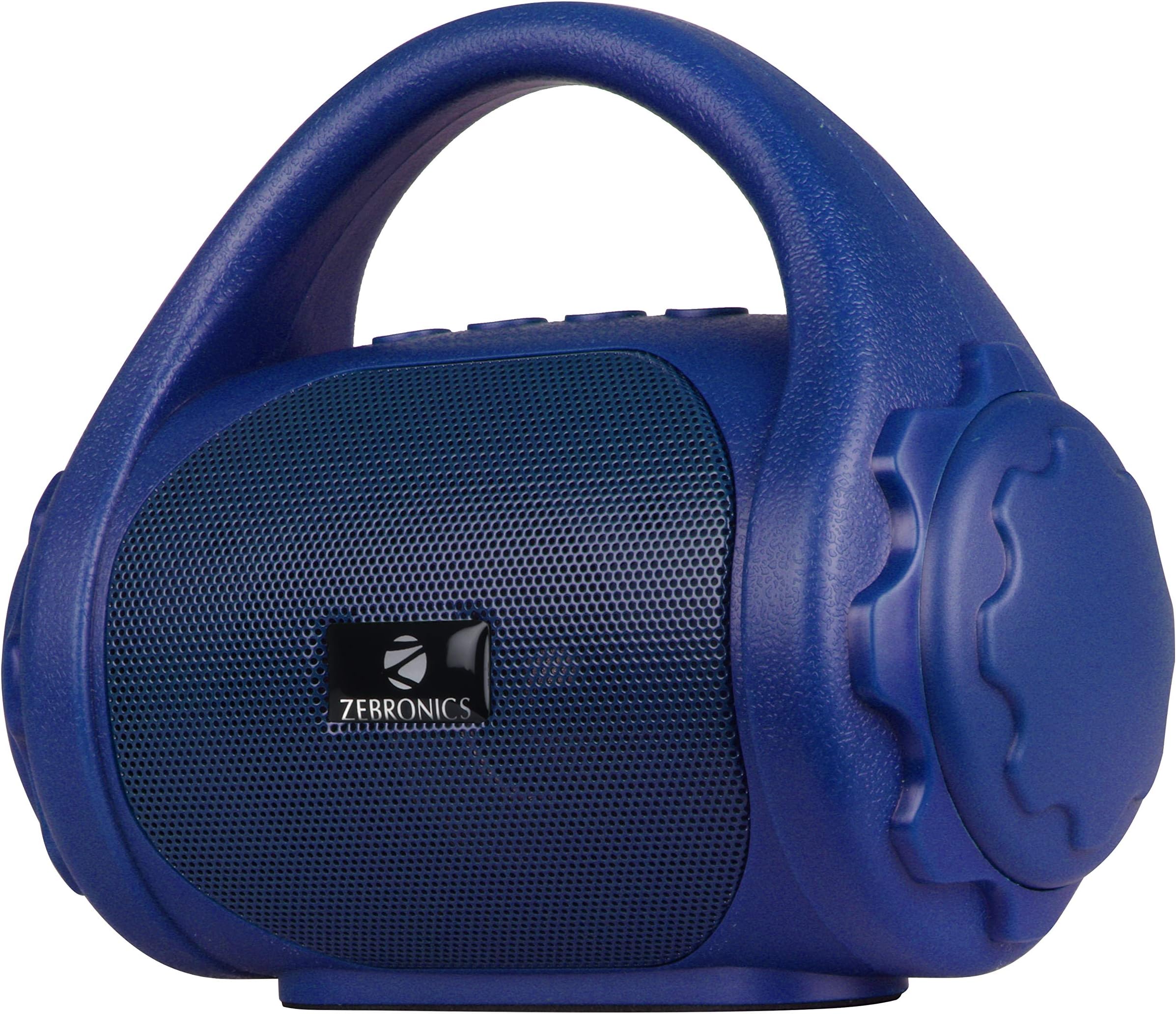 ZEB-COUNTY 3W Wireless Bluetooth Portable Speaker With Supporting Carry Handle, USB, SD Card, AUX, FM & Call Function (Blue)