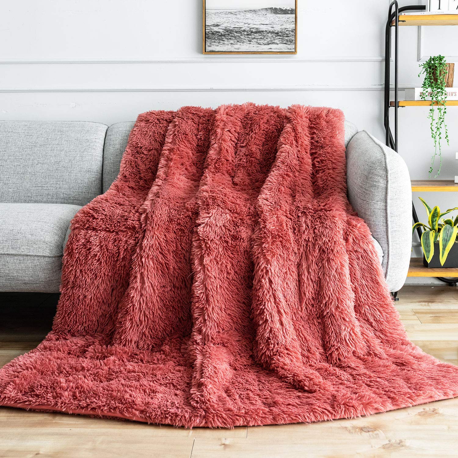 Faux Fur Weighted Blanket 9kg For Adults Buzio King Size