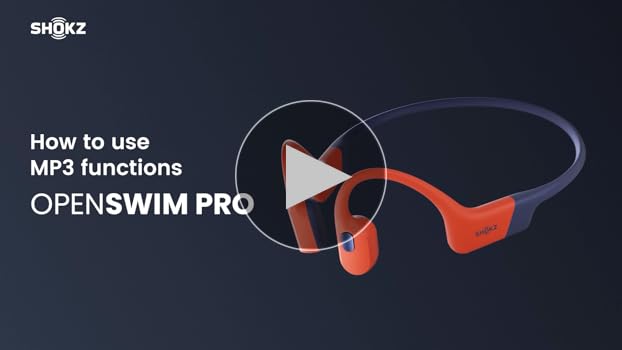 SHOKZ OpenSwim Pro - Waterproof Bone Conduction Headphones