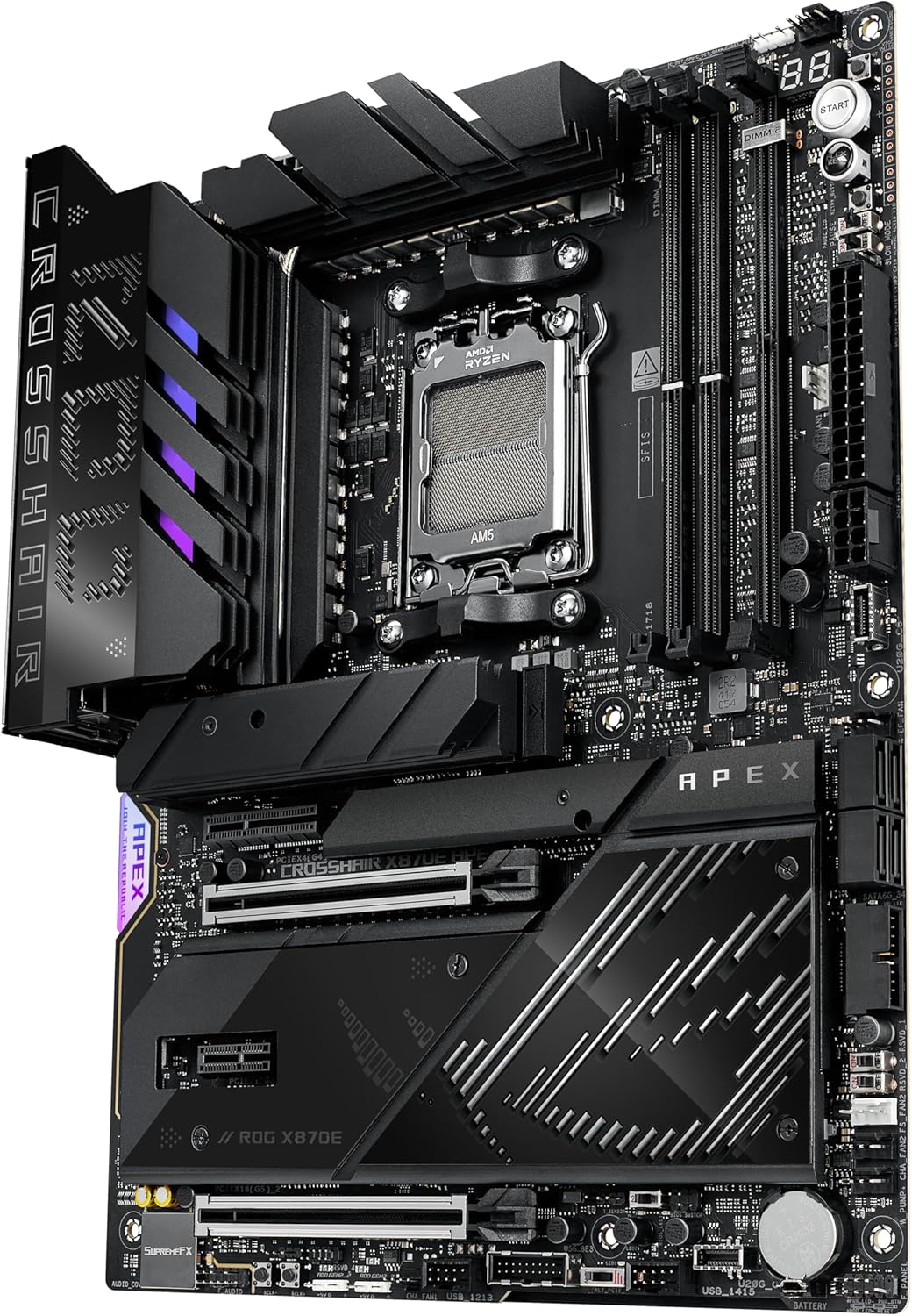 Review da ASUS ROG Crosshair X870E APEX: Testado por 14 dias para gamers