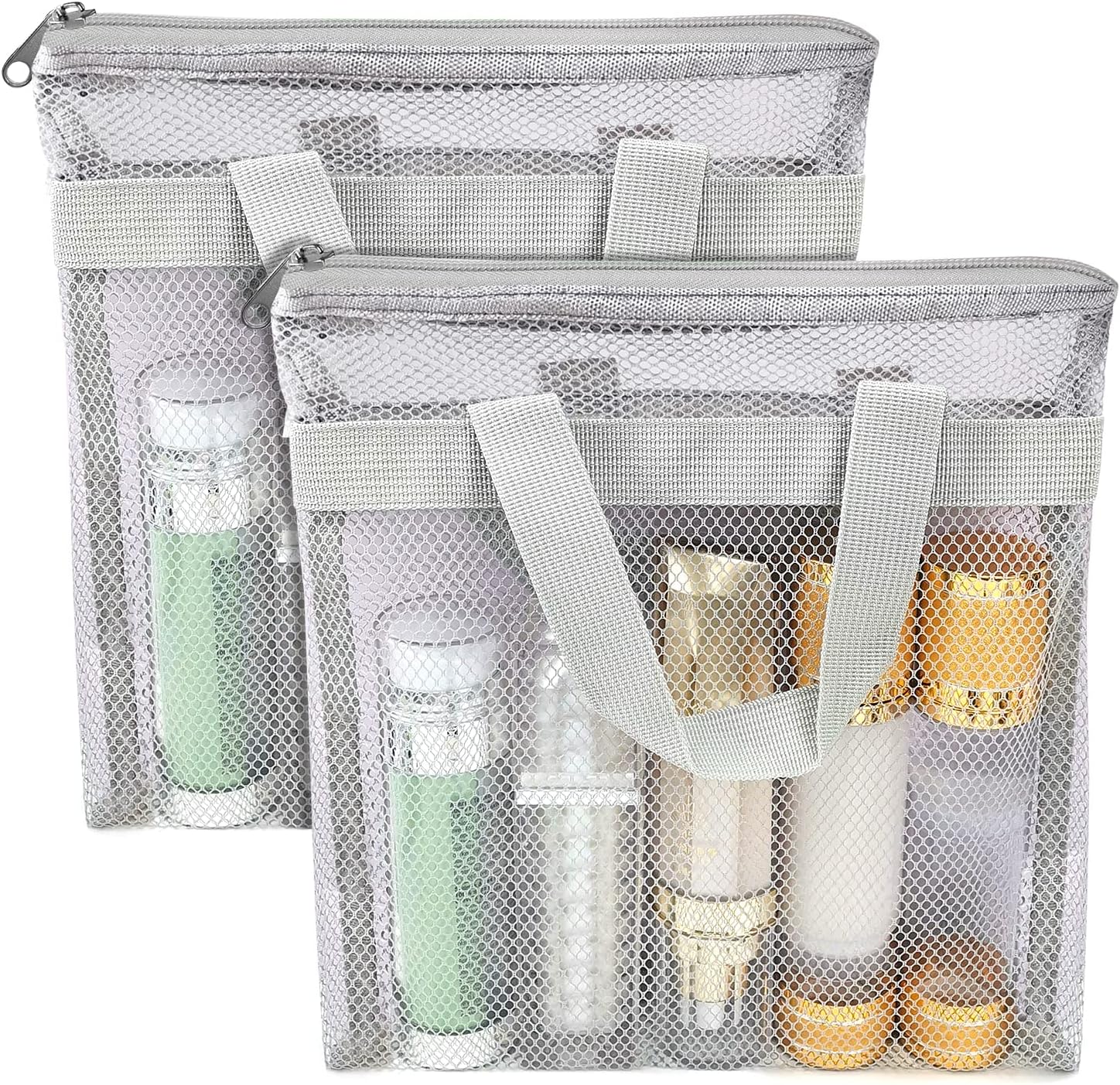 Shower Caddy Portable, Mesh Shower Caddy Tote Bag Quick Dry