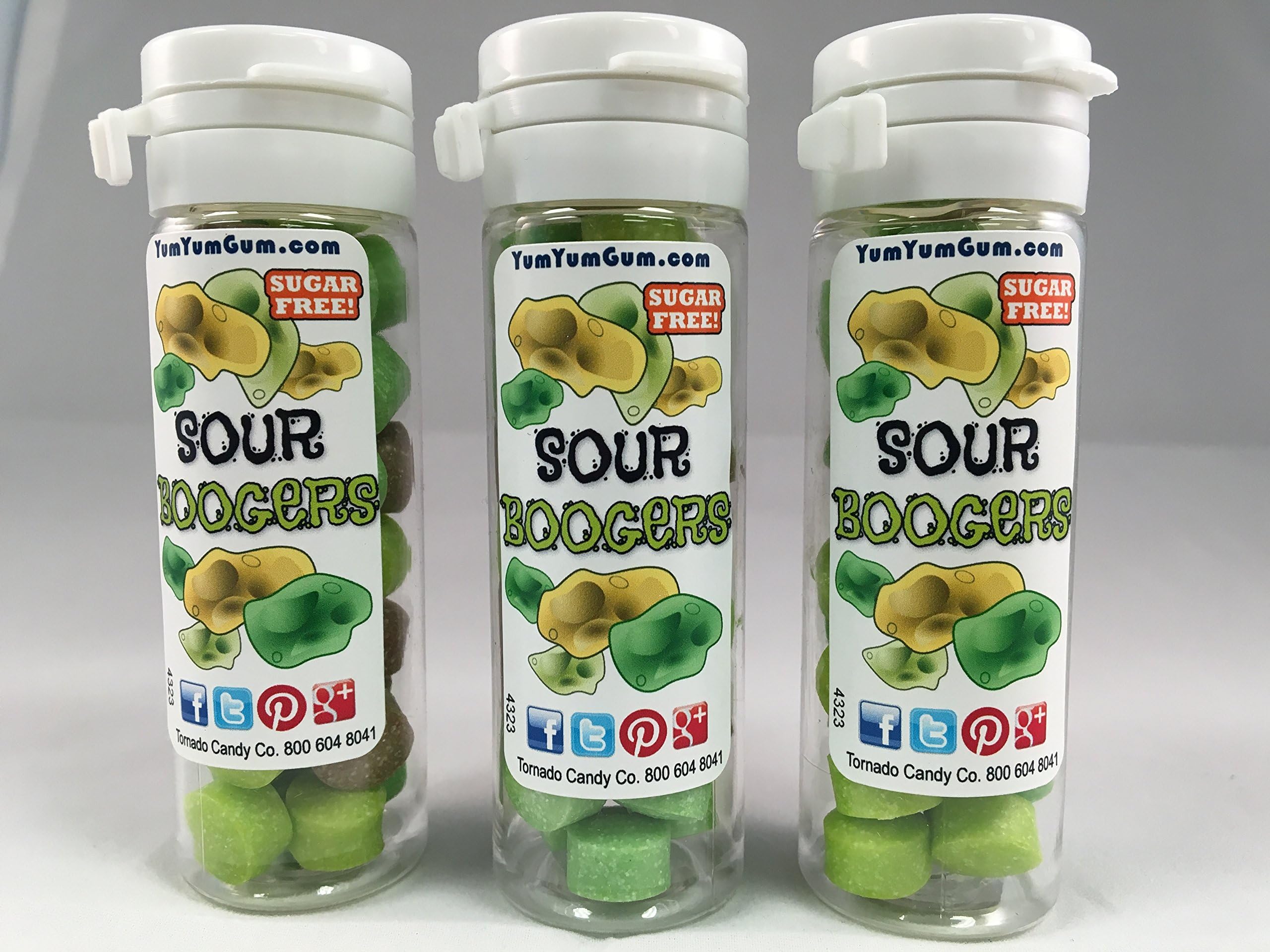 Yum Yum Gum (Sour Boogers) Three Pack