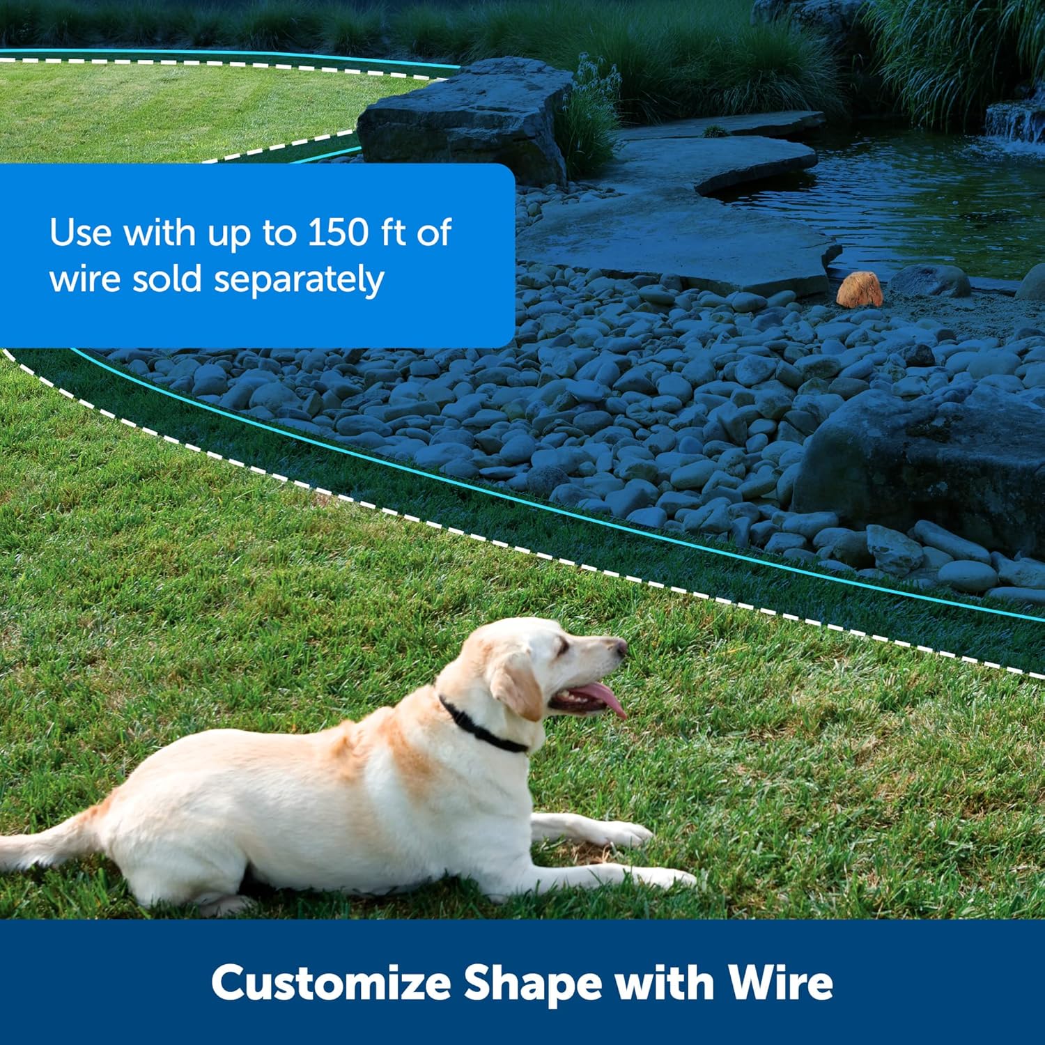 PetSafe Pawz Away Outdoor Pet Barrier Transmitter Rock Design