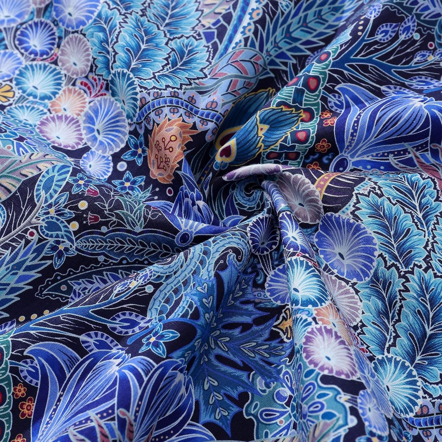 Men's Hawaiian Shirt Floral Pattern Series 2 Print Cotton Button-Down Short Sleeve Aloha Shirt