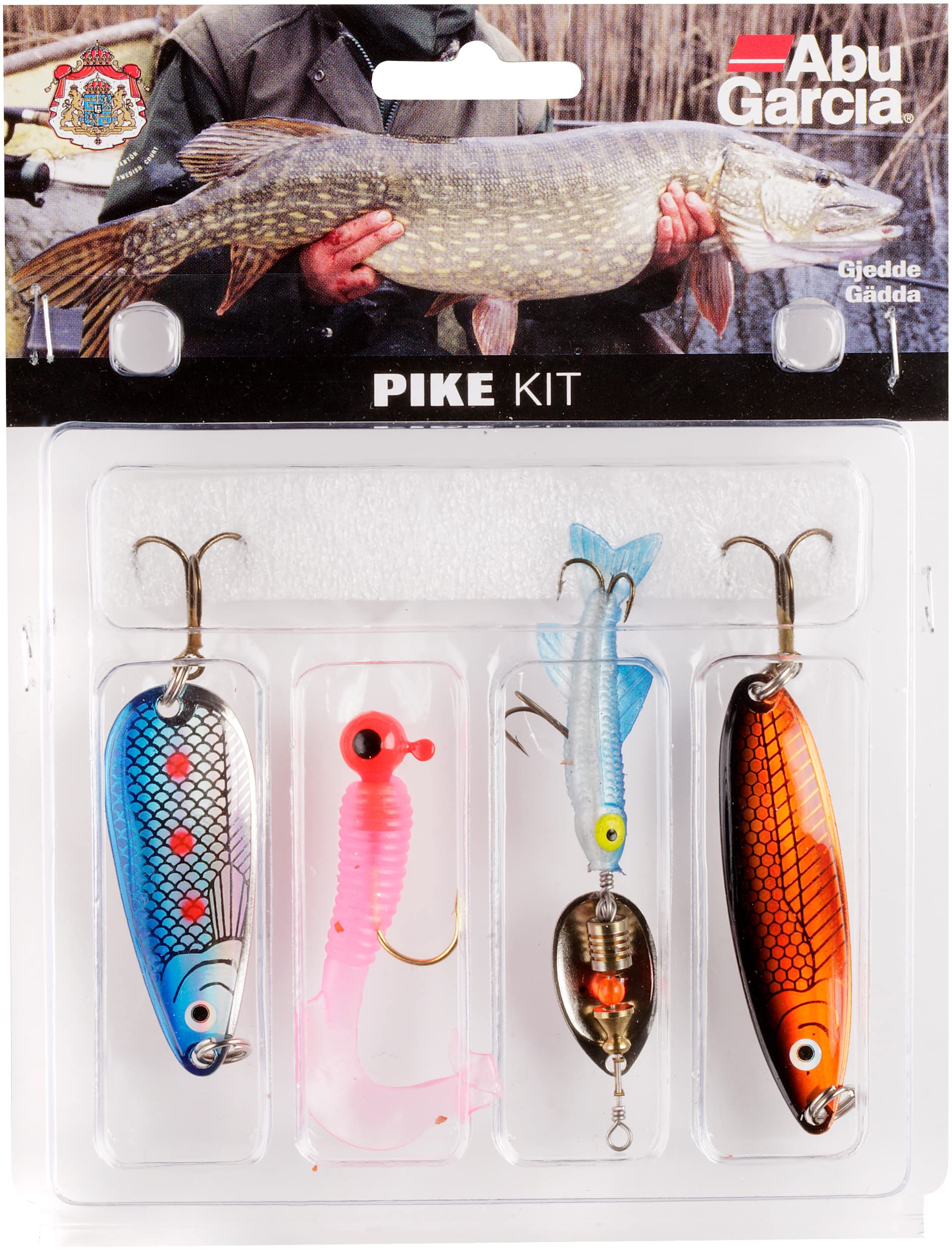 Abu Garcia Pike Fishing Lure Kit - 4 Pack