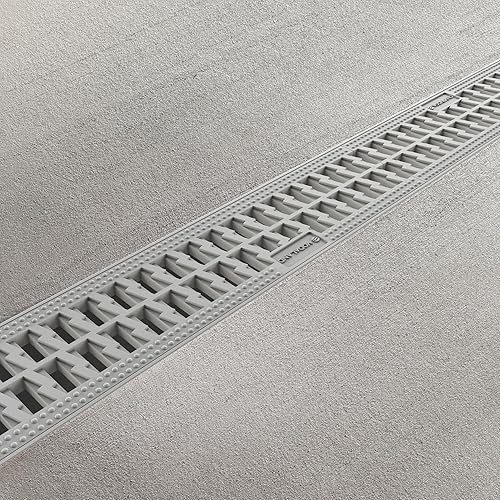 Miniatura 5 de Vodaland - Sistema de drenaje de zanjas de 3 pulgadas - Marfil (5)