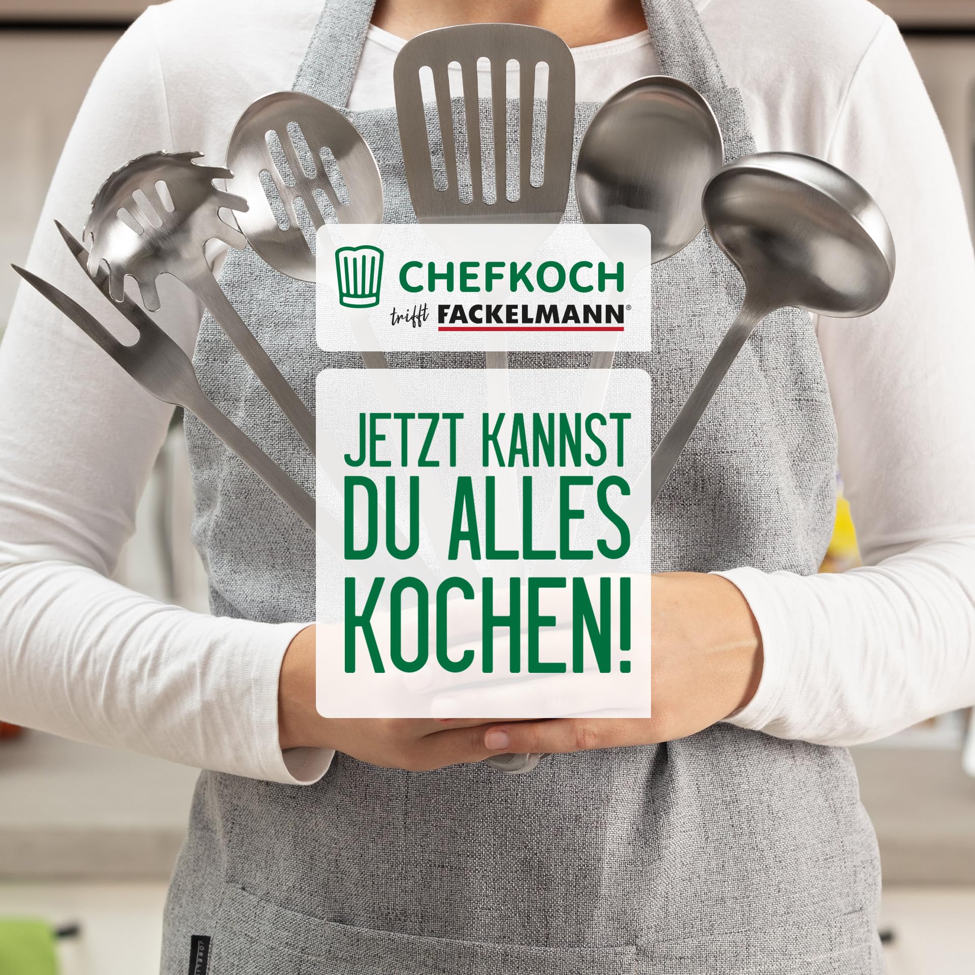 Chefkoch trifft Fackelmann Keramikpfanne Stuttgart Ø 28 cm – Hochwertige Antihaftbeschichtung, 100% recyceltes Aluminium, backofengeeignet bis 200° | Pfanne aus 100% recyceltem Aluminium , Hochwertige Antihaftbeschichtung, Backofengeeignet bis 200°C, Spül