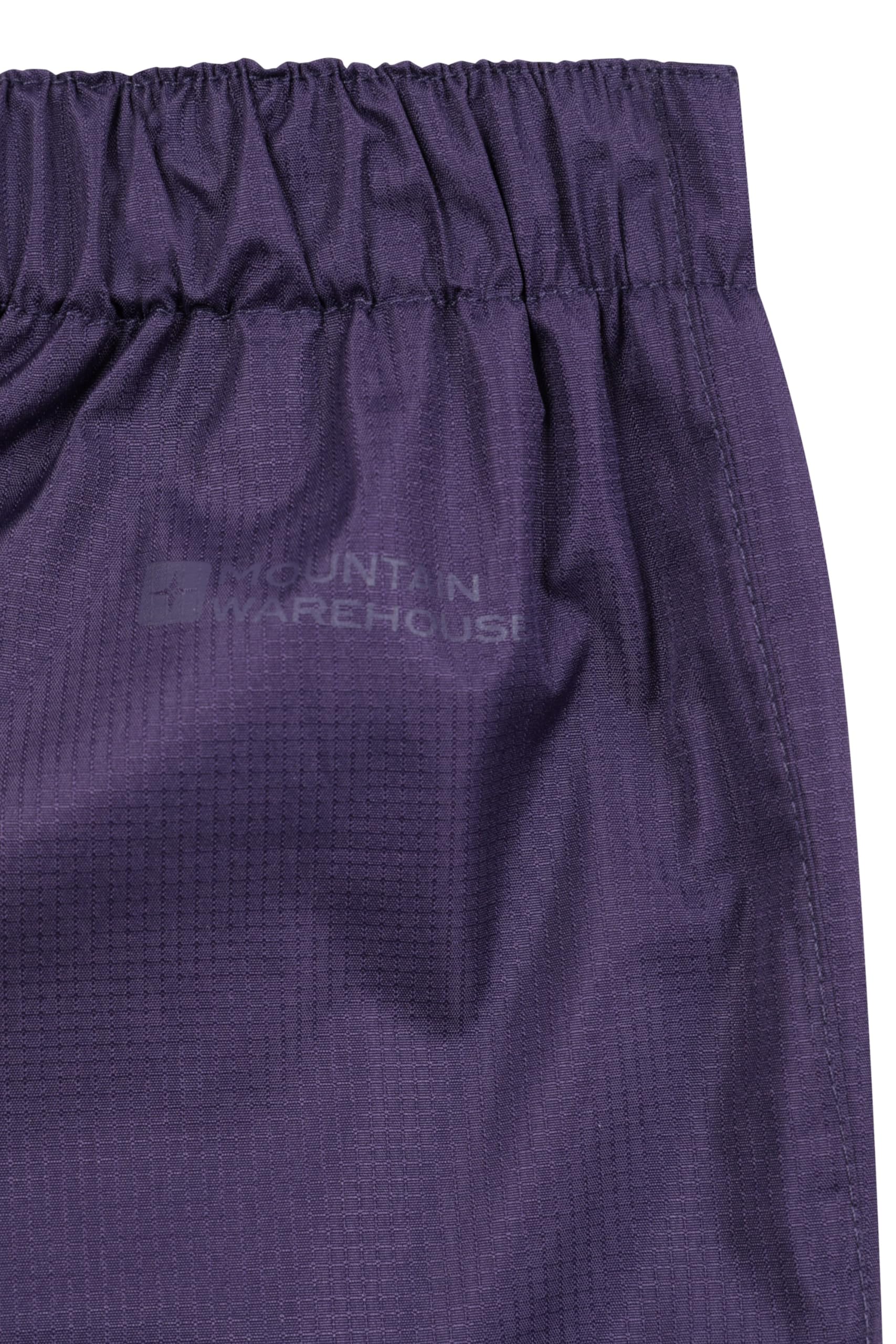 Mountain Warehouse Surpantalon imperméable Spray Enfants - Respirant Toutes Saisons, Coutures soudées, Surpantalon à séchage Rapide - pour Les Voyages