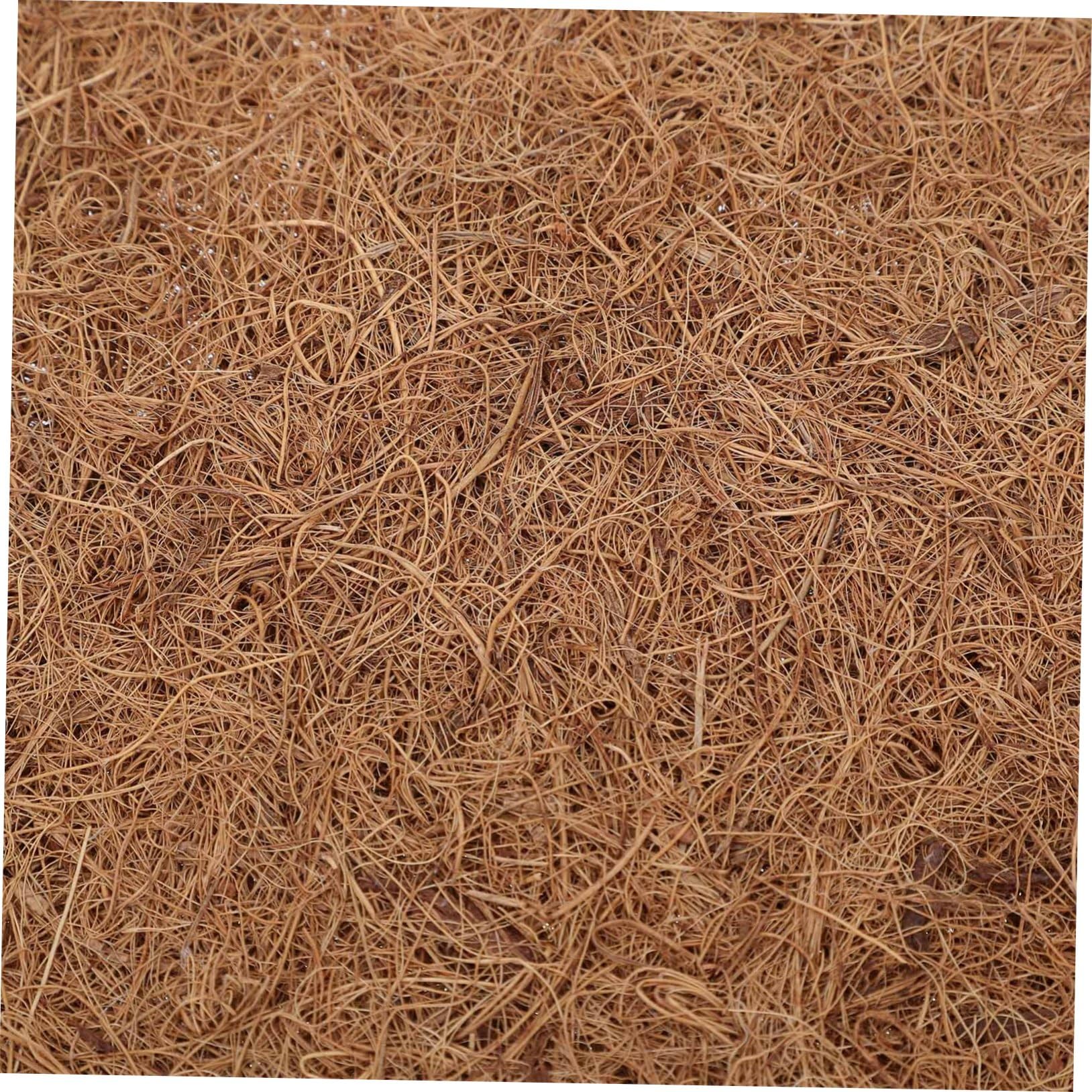UKCOCO Tappetino per Rettili in Fibra di Cocco, 4 Pezzi, Colore caffè | Uso Versatile, Superficie Antiscivolo, Protezione Migliorata, per Serpenti e Rettili, per Negozi e Allevamento Domestico