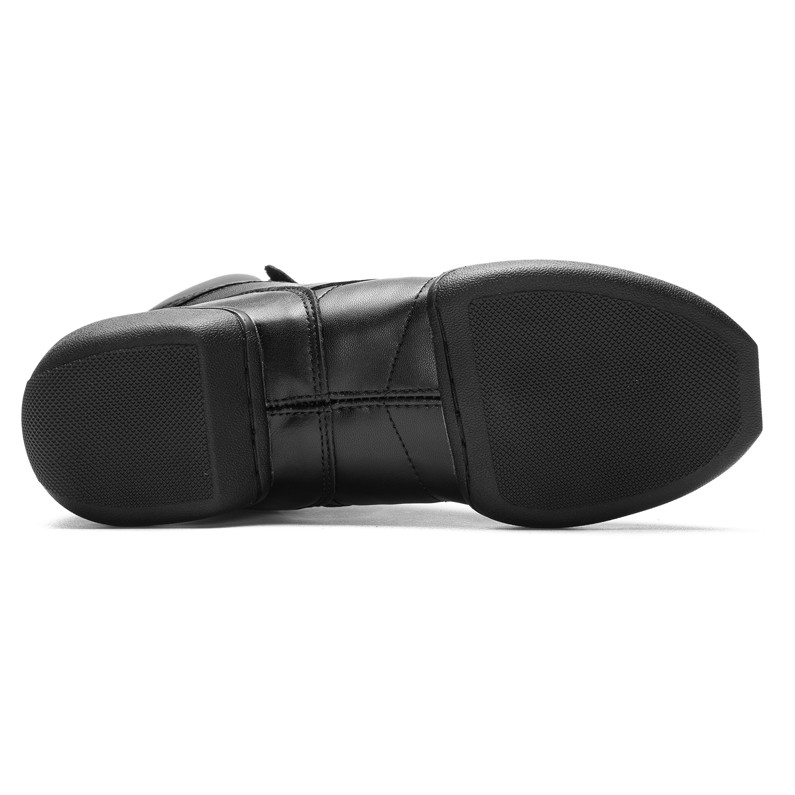 Rumpf 1500 Jazz Street Hip Hop Fitness Sport Tanz High Top Sneaker Farbe schwarz und weiß