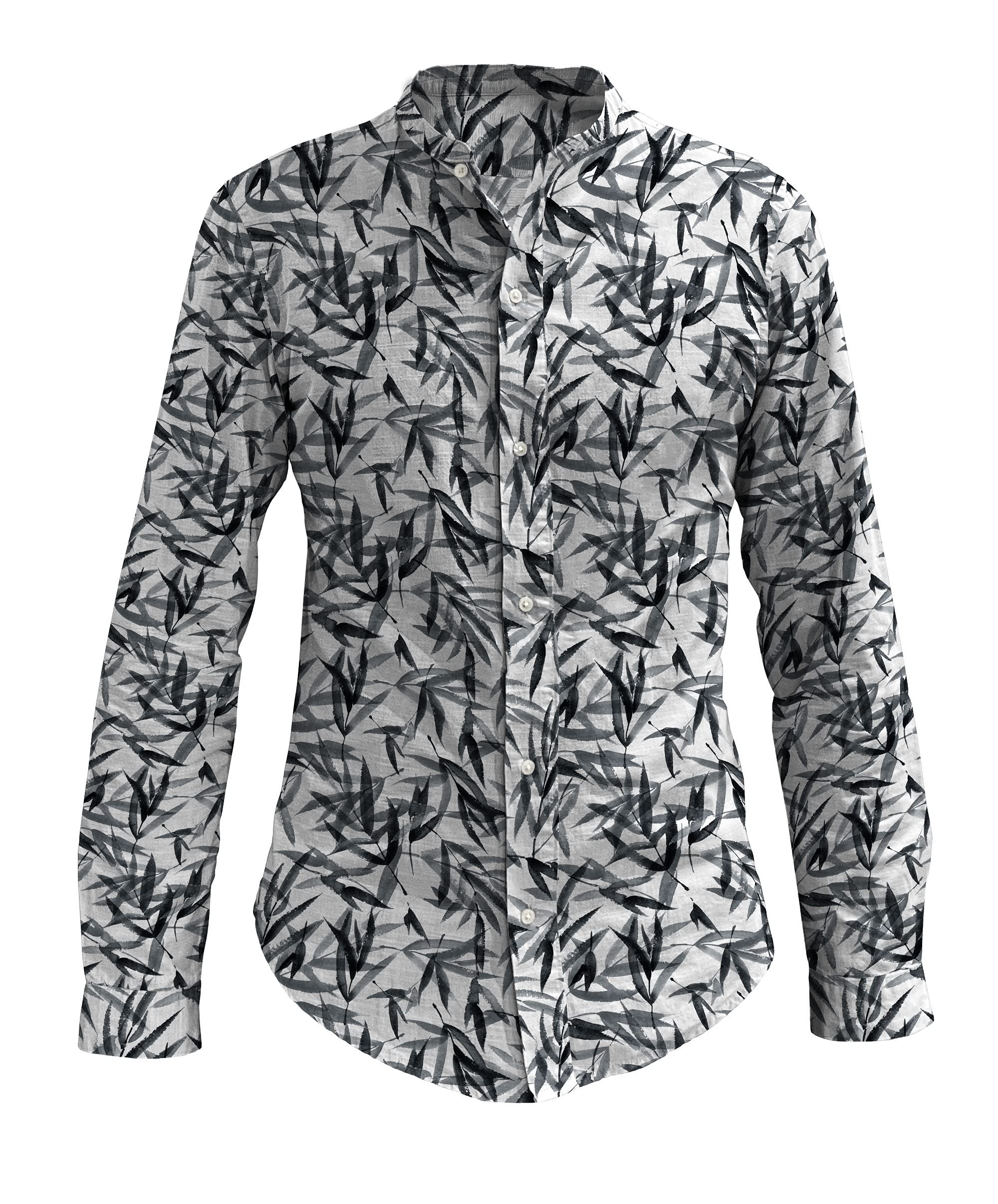 Kiosa - Camisa de Lino para Hombre, diseño 18, Talla