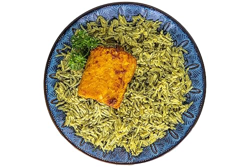 Miniatura 6 de Sadaf Sabzi Polo - Mezcla de arroz basmati de hierbas - Comida tradicional de Oriente Medio - Mezcla Arroz Basmati - Auténtica cocina persa - Kosher