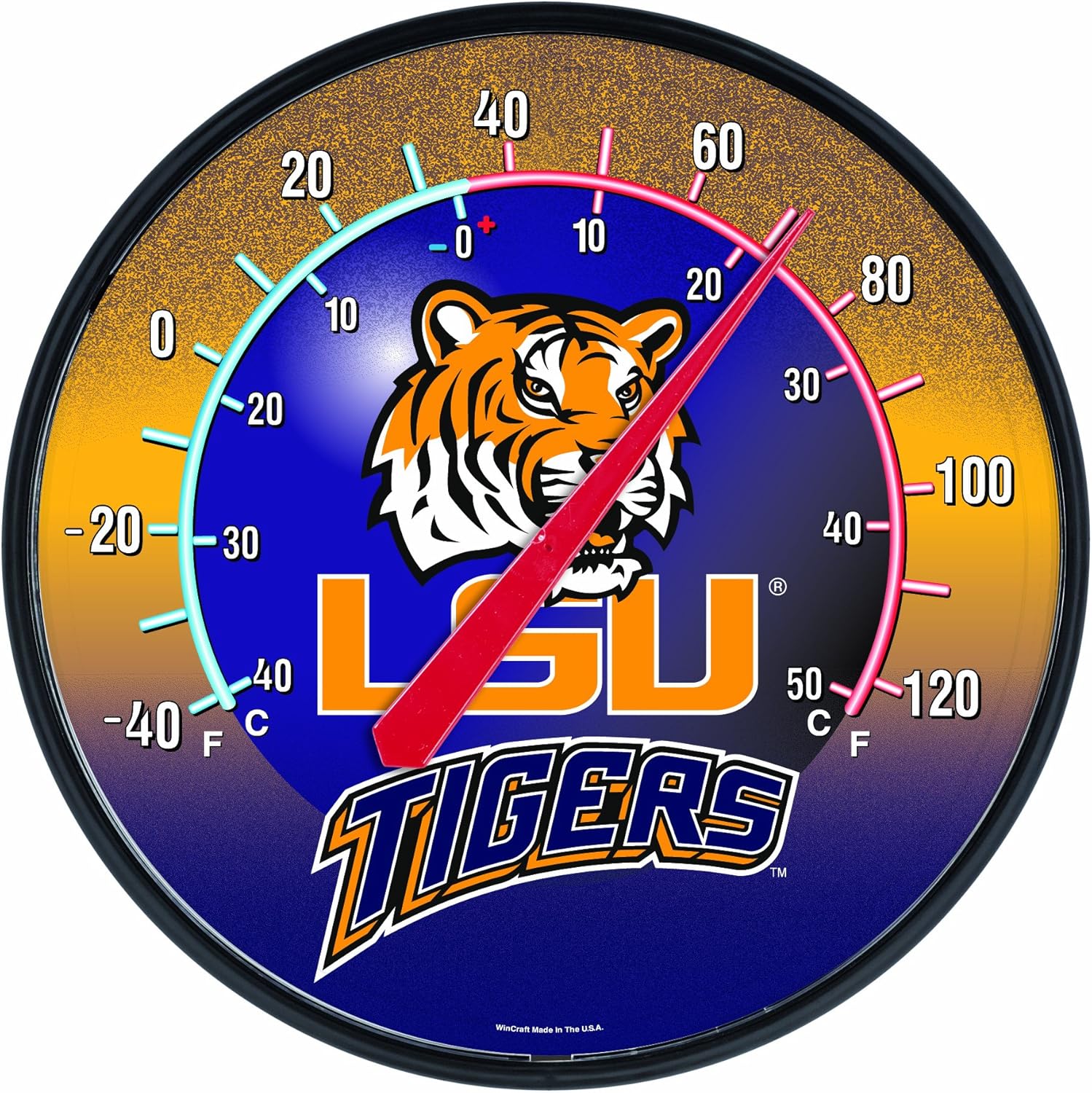 NCAA Louisiana State Fightin Tigers Thermometer Sports