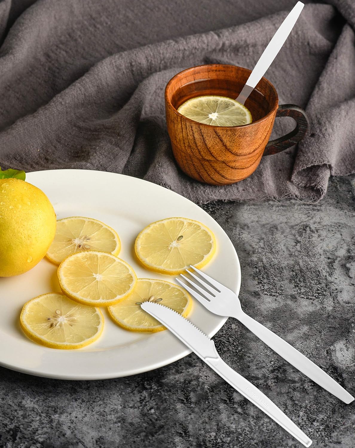 Bеѕt Sеllеr Compostable Cutlery Set Black -7(in.) Large Size Biodegradable/disposable CPLA Utensils Heat Resistant | Alternative to plastic utensils/300Pack 40% оƒƒ Dіѕсоunt Compostable Cutlery Set Black -7(in.) Large Size Biodegradable/disposable CPLA Utensils Heat Resistant | Alternative to plastic utensils/300Pack