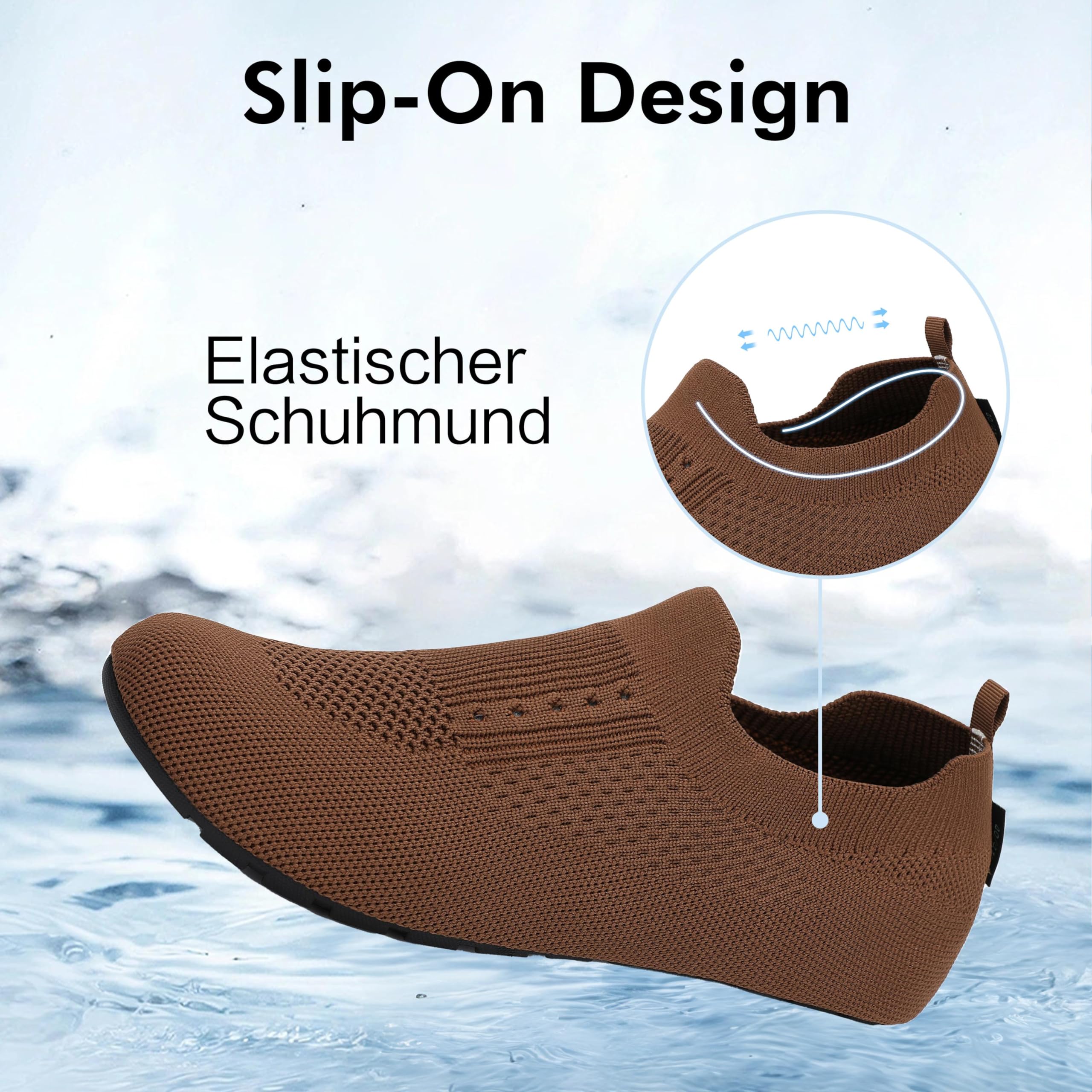 SAGUARO Scarpe da Scoglio Donna Uomo da Immersione Scarpette da Surf Water Shoes Barefoot per Bagno Spiaggia Mare Snorkel Yoga