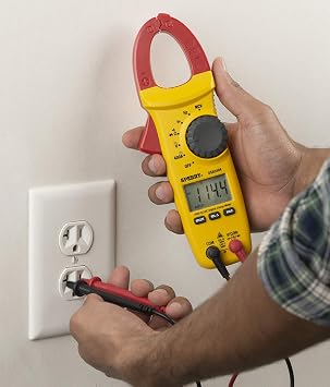Sperry Instruments ESK1 Clamp Meter and Line Splitter Tester Kit, Yellow