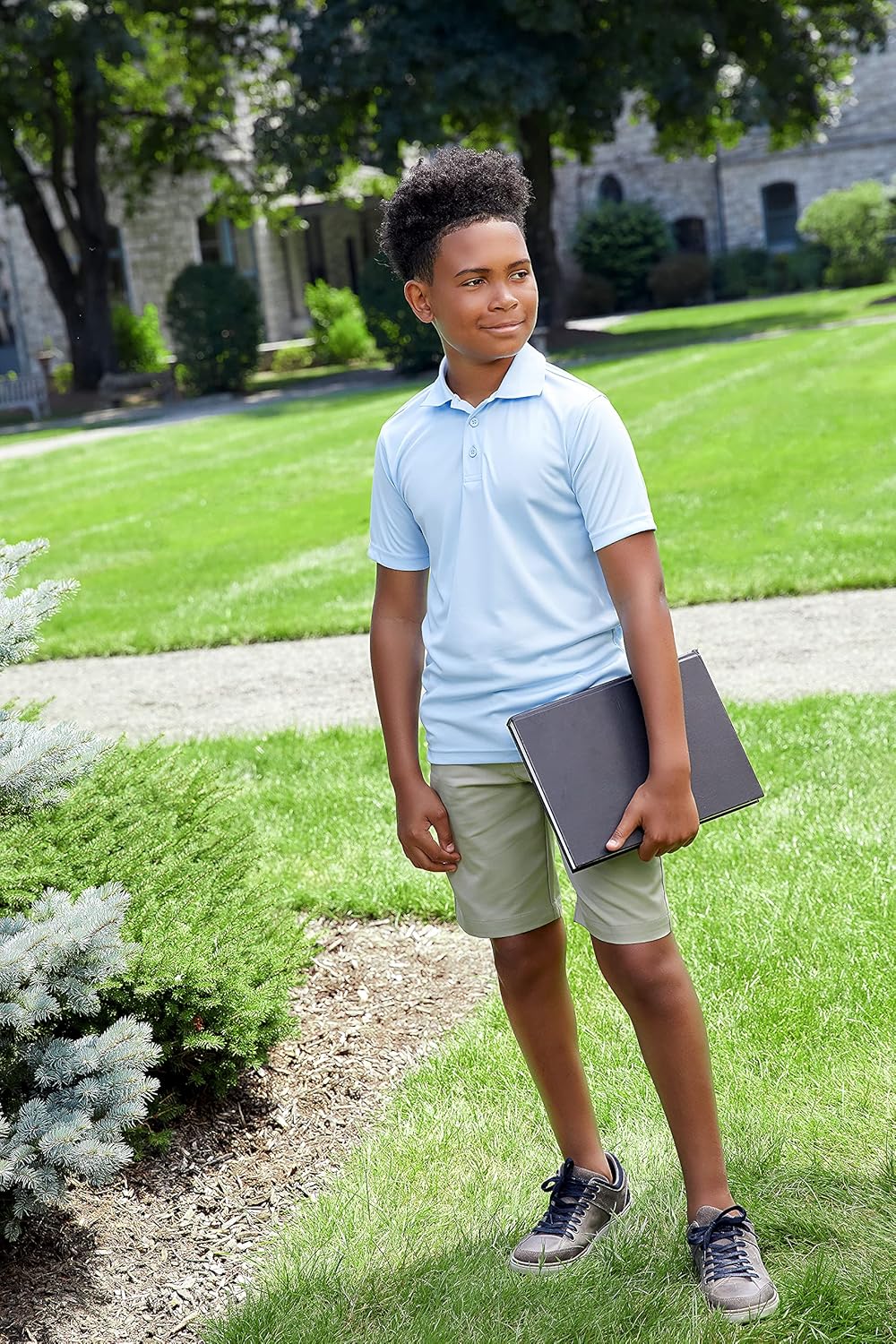 Youth Short Sleeve Performance Polo Shirt