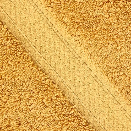 Vista 201 de SUPERIOR - Juego de toallas de algodón egipcio de 28.22 oz/m², incluye 2 toallas de baño, 2 toallas de mano, 2 toallas para la cara, artículos
