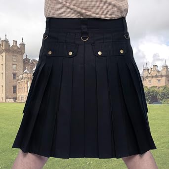 Men's Six Pockets Cotton Utility Kilts
