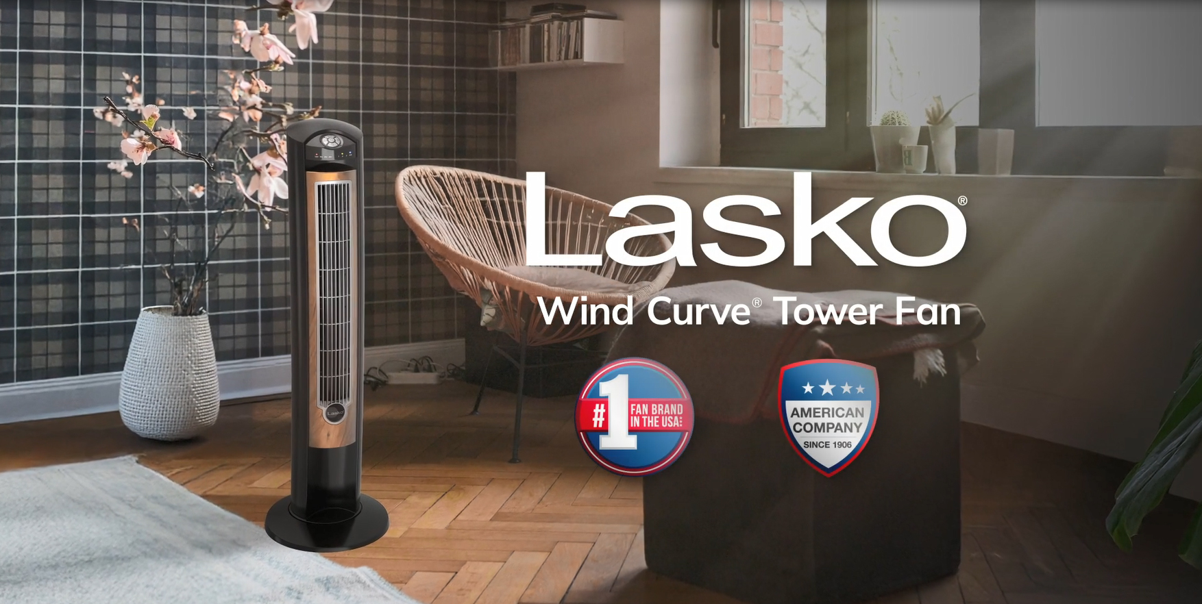 Halo Tower Fan, Low Energy 47"/49", Low Power Consumption From 2.8 Watts/Hr, 12 | UK