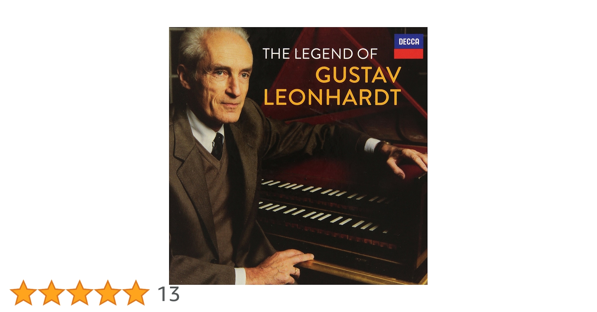 Amazon.co.jp: The Legend of Gustav Leonhardt: ミュージック