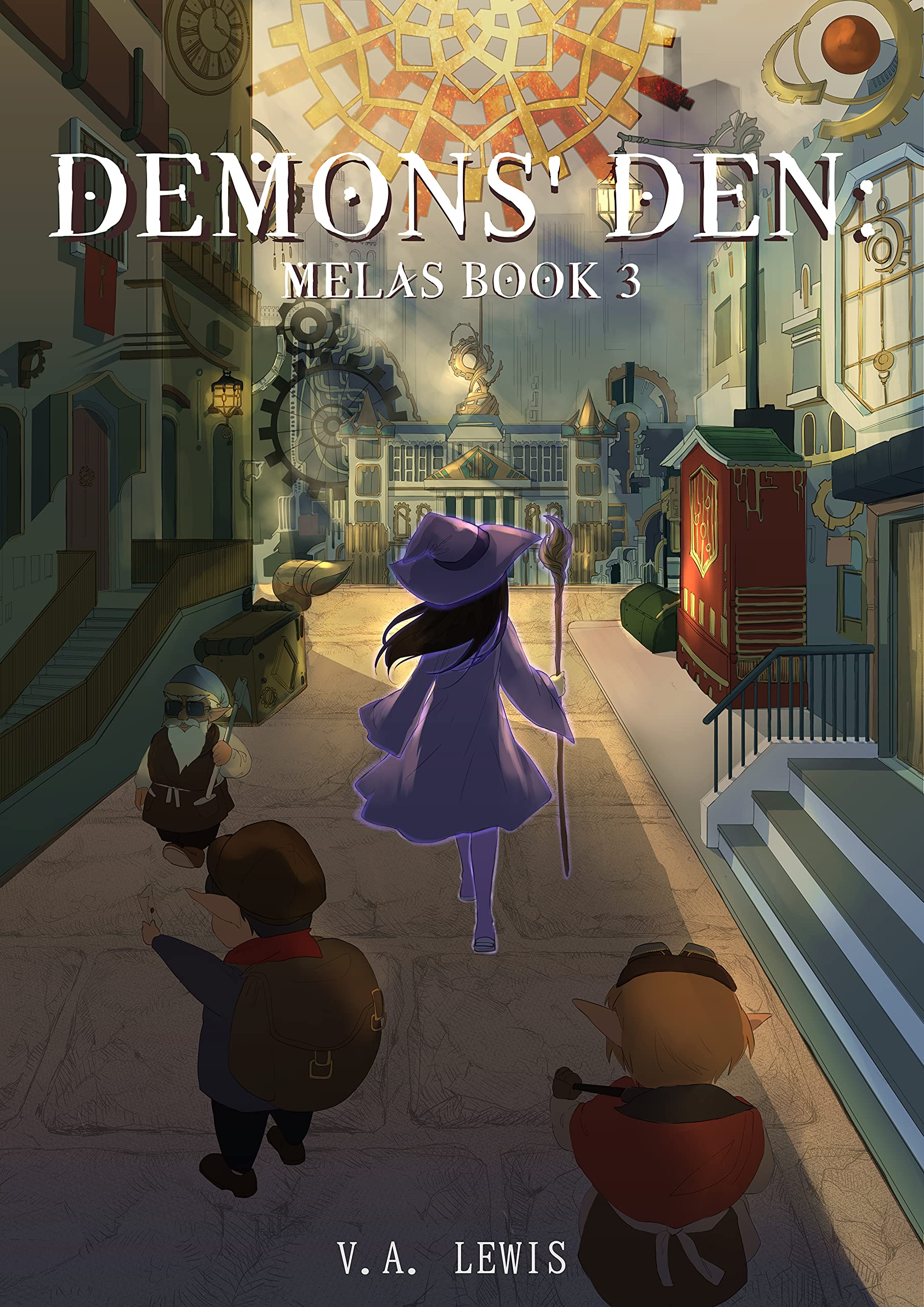 Demons' Den: A Reincarnation Progression Fantasy Adventure (Melas, Book 3)