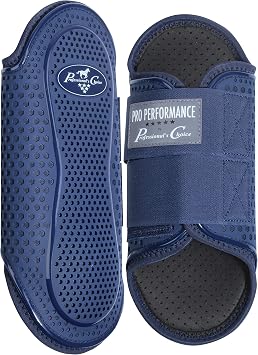Professionals Choice Pro Performance Hybrid Splint Boot | Durable Pro Mesh Outer Layer | Integrated Strike Area | Exercise or Turnout | Waterproof | Front or Hind Legs