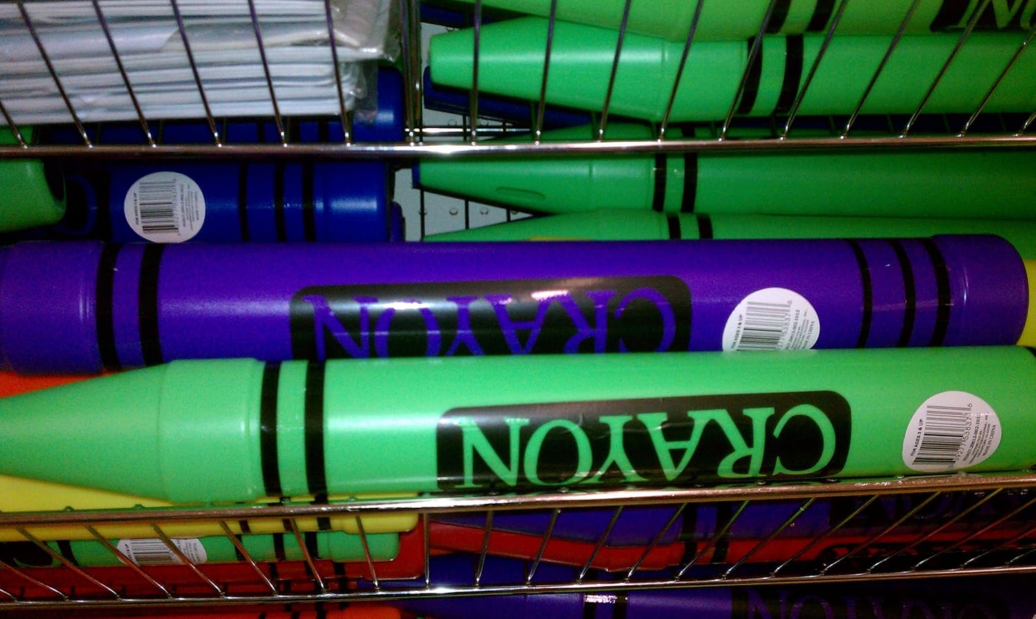 Jumbo Crayon Piggy Bank (colors vary) Everything Else