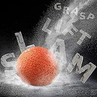 Vista 122 de Yes4All Slam Balls, 10-40lb Weighted Ball Weight, Durable PVC Sand Filled Workout Dynamic Slam Ball for Core Strengthen