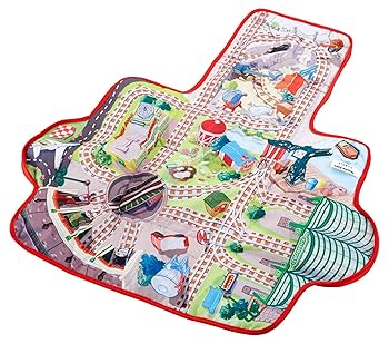 きかんしゃトーマス 木製レールセット 車両基地 転車台 プレーマット きかんしゃトーマス 木製レールセット 車両基地 転車台 プレー