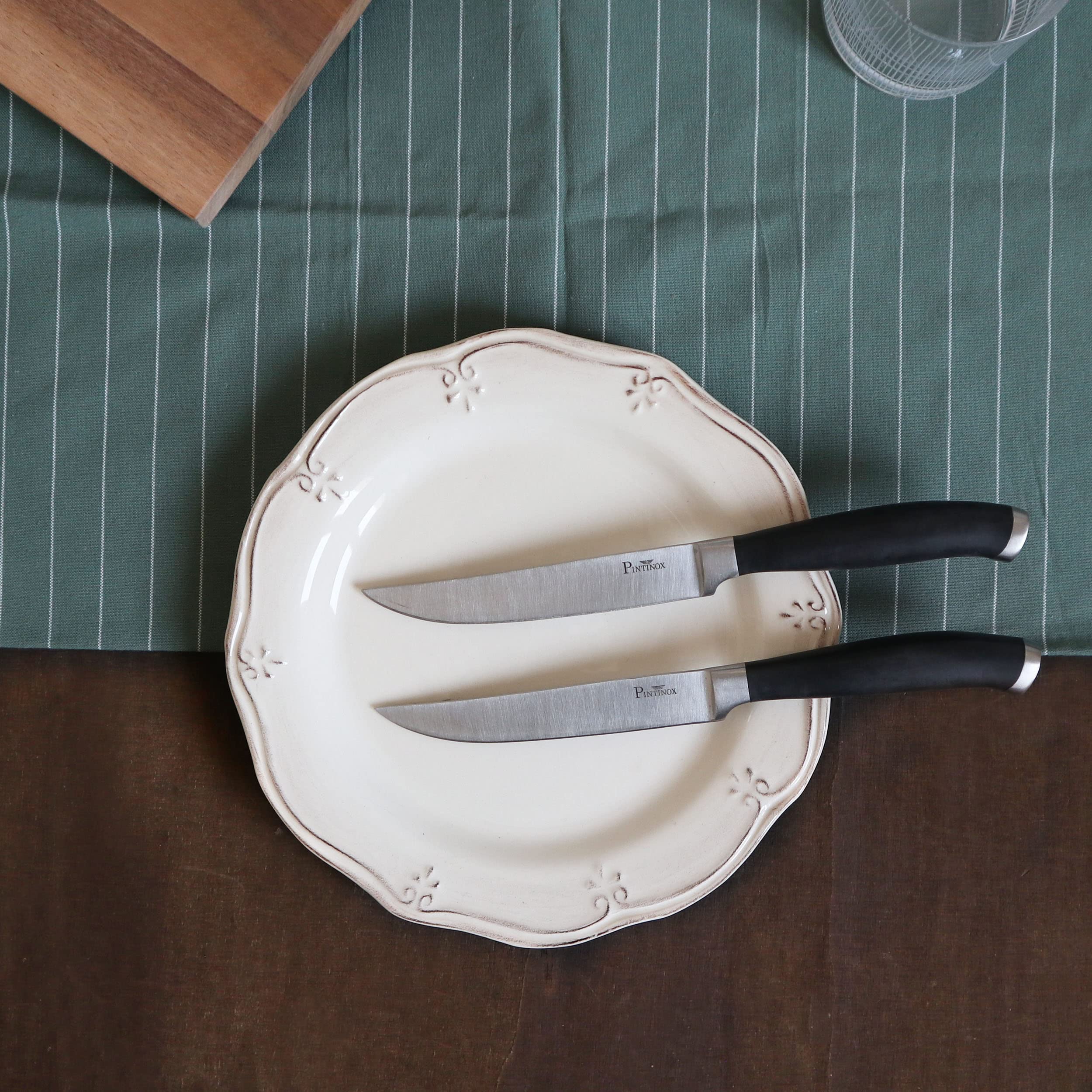 PINTINOX, Set 6 Coltelli Bistecca Senza sega, Serie Professional