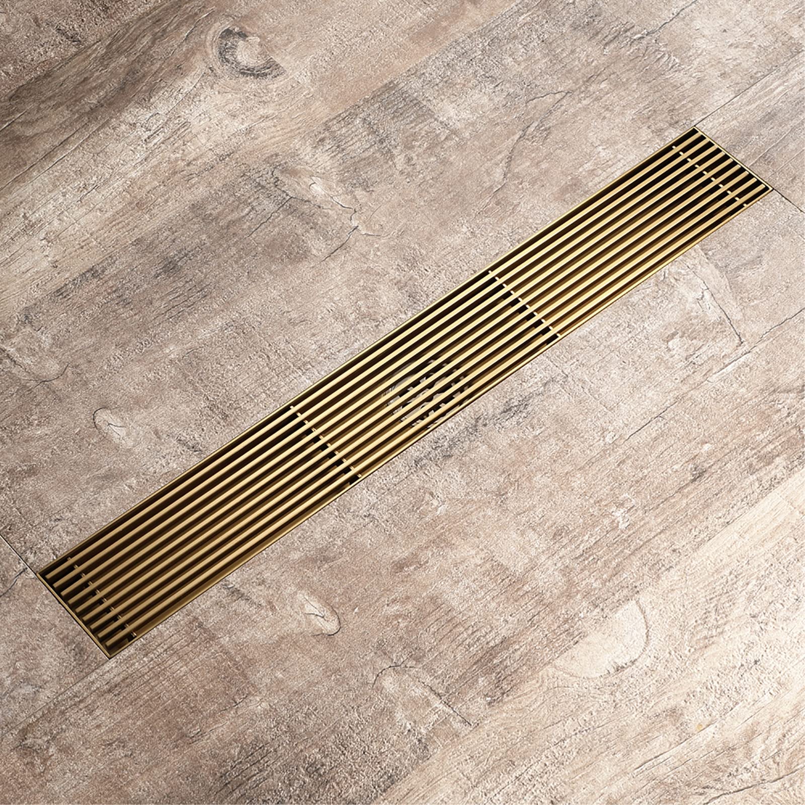 Sharpeye Scarico Doccia Lineare Da 61 Cm (24") In Acciaio Inox 304 Nero Opaco - Con Griglia Rimovibile E Filtro Capelli - Certificato CUPC