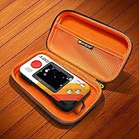 Vista 2 de My Arcade Atari Pocket Player Bundle: Portable Video Game Console with 100 Games, Travel Case and Screen Protector Included