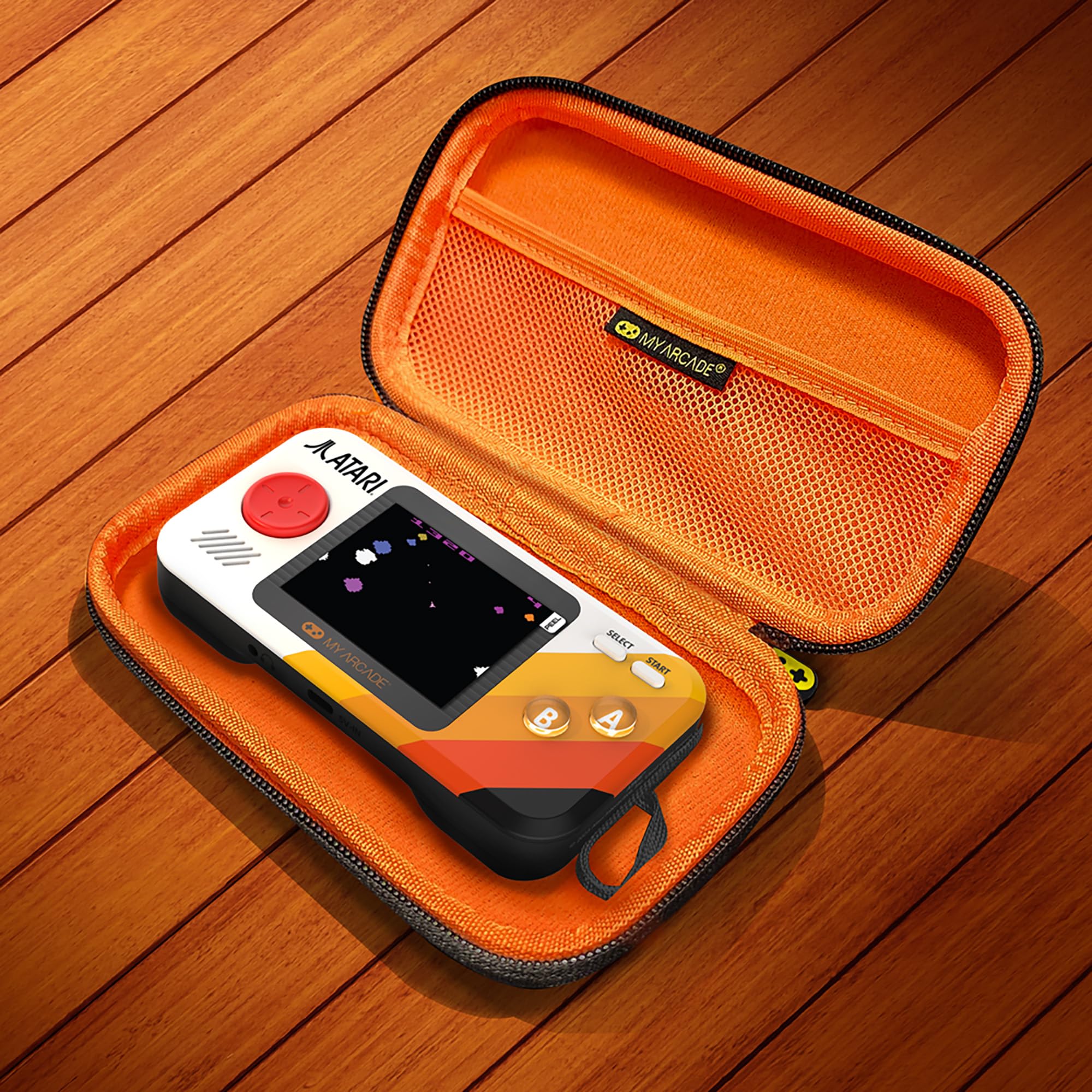 MY ARCADE DGUNL-7146 Atari Pocket Player Pro Système de jeu portable avec étui de transport