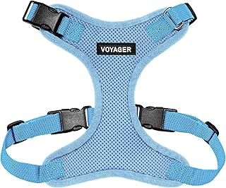 Light blue dog harness Clearance