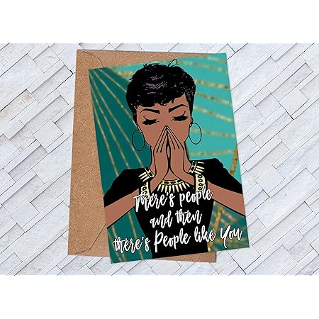 Birthday Wishes African American Amazon.com : African American Religious Birthday Greeting Card For Her 5"X  7" Inch Empowerment Note Card For Her Mahogany Skin Tone Queen Sisters.  Afrocentric Inspirational With Envelope : Office Products