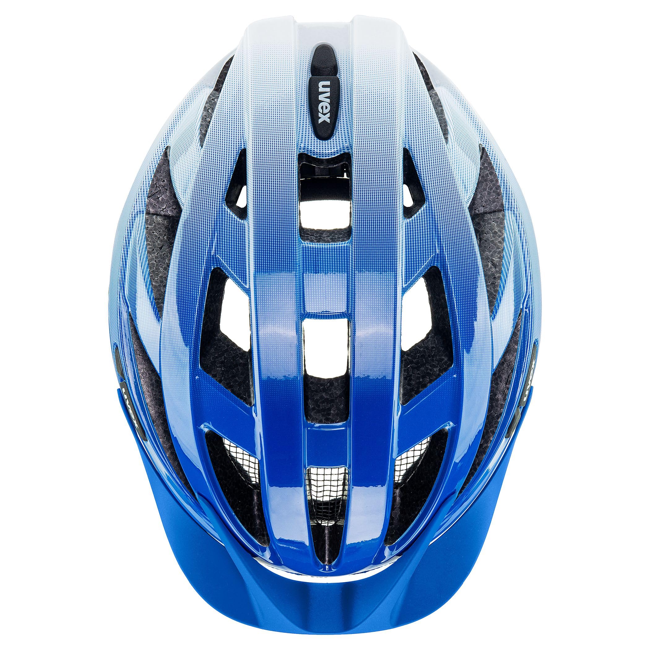 uvex air Wing - Leichter Fahrradhelm für Damen und Herren - individuelle Größenanpassung - Cobalt White - 52-57 cm – Ansicht 5