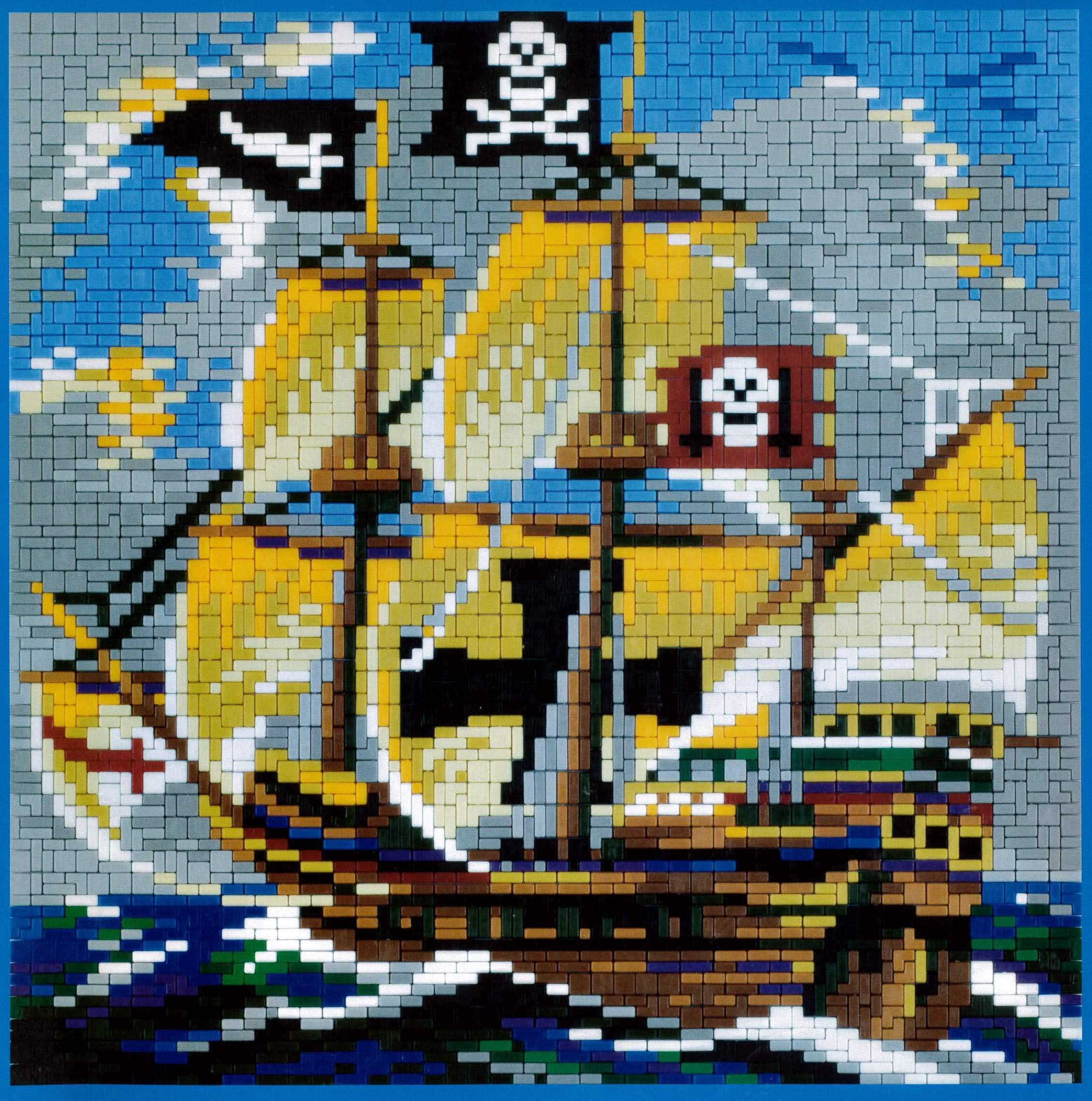 stickit Mini Stecksystem Piratenschiff Ghost Pearl ca. 4.100 Teile Nr. 42157