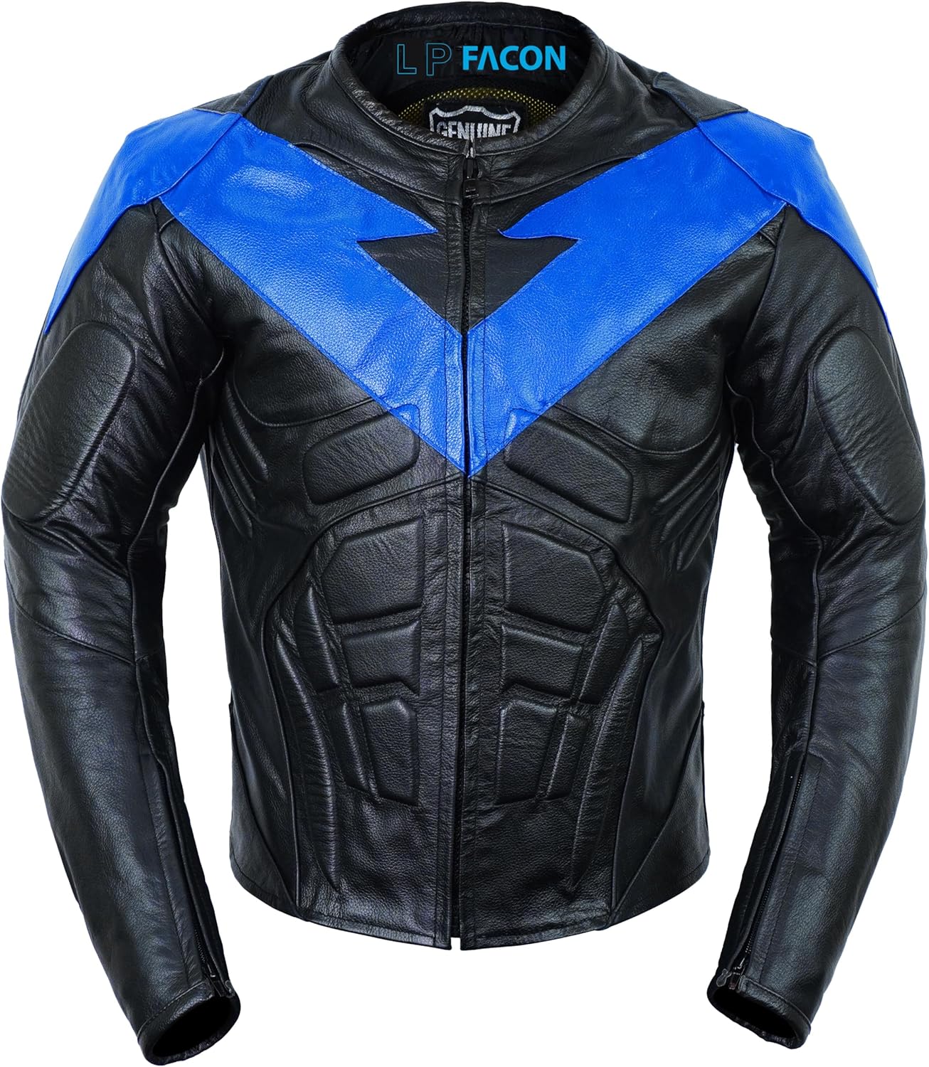 LP-FACON Mens Protective Motorcycle Leather Jacket – Biker Armor Motorbike Padded Jacket – Motorcycle Jacket Men LP-FACON Mens Protective Motorcycle Leather Jacket – Biker Armor Motorbike Padded Jacket – Motorcycle Jacket Men