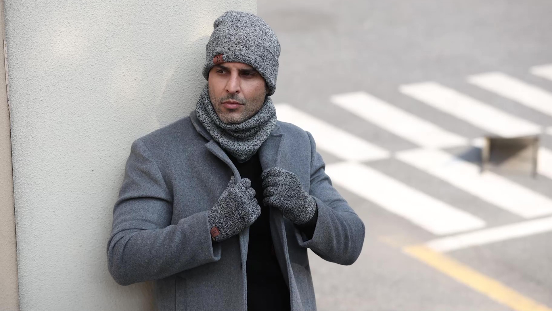 Set Invernale Uomo 3 Pezzi - Cappello, Sciarpa E Guanti Touch Screen - Foto 6